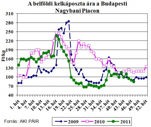 kelkaposzta