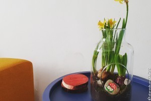 Filléres tavaszi dekoráció házilag