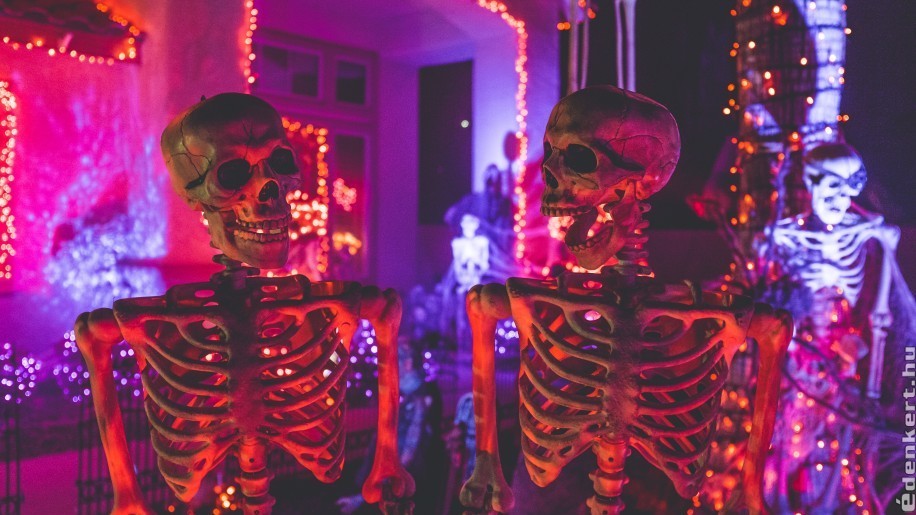 Rémisztő kerti dekoráció ötletek halloweenra