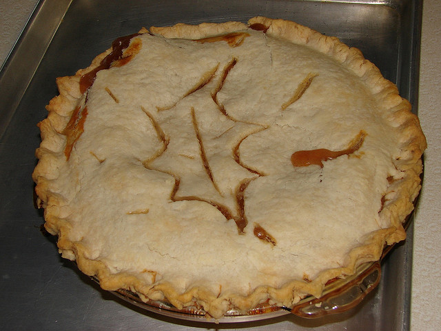 Grillezett őszibarackos pite
