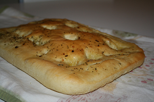 Levendulás focaccia