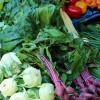 Május végi zöldség-gyümölcs piacles
