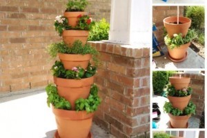 Készítsünk virágpiramist! - dekoráció 5 lépésben