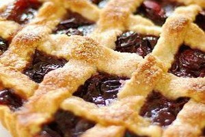 Nagymama receptje: cseresznyés rácsos sütemény