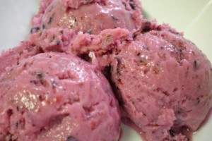 Hogyan készítsünk fekete áfonyás fagylaltot?