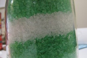 Hogyan készítsünk zöldteás fürdősót?