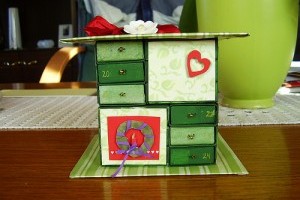 Adventi kalendárium gyufásdobozokból