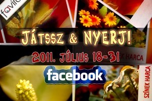 Édenkert.hu Facebook játék: Színek harca!