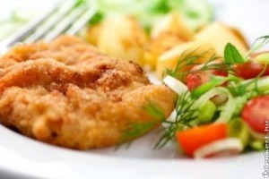 A magyarok kedvence a rántott hús és a sült burgonya