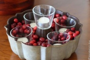 Asztaldísz adventre - egyenesen a konyhából