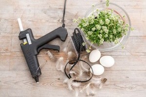 Húsvéti virágdísz DIY