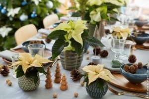 Karácsonyi asztaldíszítési ötletek