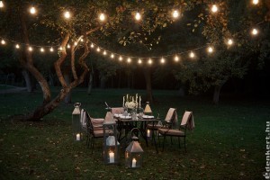 Kreatív kerti világítás ötletek