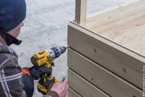 Kerti faház építése saját kezűleg