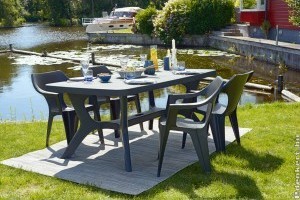 A műanyag kerti asztalok a kerti étkezések nélkülözhetetlen darabjai