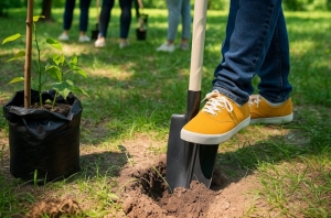 A kertészek titka: így segít a Humin Garden az újonnan ültetett fáknak megeredni