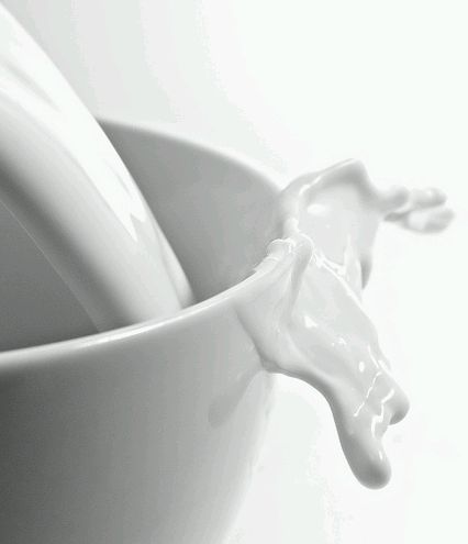 tej pohárban