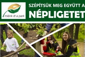 Tavaszi önkéntes parkszépítés a Népligetben